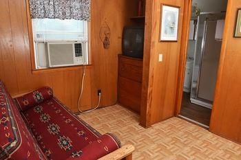 Hotel Lucky Horseshoe Cabins Au Sable Exterior foto